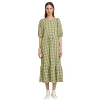рокля,дамски,поли,и,рокли,tom,tailor,checked,midi,dress,small,green,check,(green)