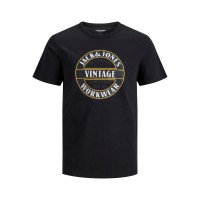 тениска,мъжки,тениски,jack,&,jones,denim,noos,t,shirt,black