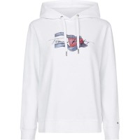 суичър,дамски,блузи,tommy,hilfiger,regular,motion,flag,hoodie,white,(th,optic,white)