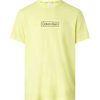 тениска,мъжки,пижами,calvin,klein,000nm2268e,short,sleeve,pyjama,t,shirt,yellow,(cyber,green)