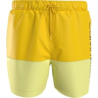 бански,гащета,мъжки,бански,костюми,calvin,klein,medium,drawstring,swimming,shorts,bold,yellow,(yellow)