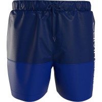 бански,гащета,мъжки,бански,костюми,calvin,klein,medium,drawstring,swimming,shorts,navy,iris,(blue)