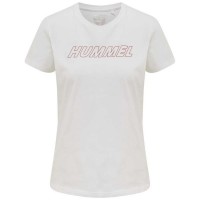 тениска,дамски,тениски,hummel,cali,cotton,short,sleeve,t,shirt,white,withered,rose,(white)