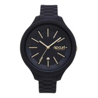 часовник,часовници,rip,curl,deluxe,horizon,silicone,watch,black,(black)