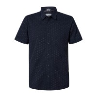 риза,с,къс,ръкав,мъжки,ризи,petrol,industries,m,1020,sis436,aop,short,sleeve,shirt,blue,(blue)