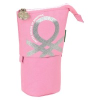 канцеларски,принадлежности,safta,benetton,flamingo,pink,pencil,case,pink,(multicolor)