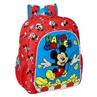 раница,раници,safta,mickey,mouse,happy,smiles,21.5l,33x45x15,cm,backpack,multicolor,(red)