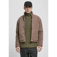 яке,мъжки,якета,дамски,якета,и,палта,urban,classics,starter,reversible,fleece,jacket,green,(green,kaki,dark,gray)
