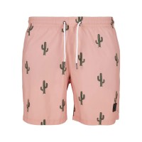 бански,гащета,мъжки,бански,костюми,urban,classics,swimming,shorts,pink,salmon,green,(pink)