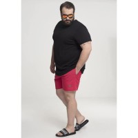 бански,гащета,мъжки,бански,костюми,urban,classics,urban,classic,basic,gt,swimming,shorts,black,(black,red)