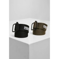колан,колани,urban,classics,set,of,2,belts,industrial,canvas,black,olive