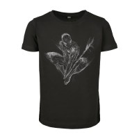 юношеска,тениска,мъжки,тениски,дамски,тениски,mister,tee,junior,miter,piderman,cratd,short,sleeve,t,shirt,black,(black)