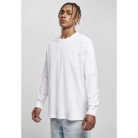 тениска,мъжки,тениски,urban,classics,organic,basic,pocket,long,sleeve,t,shirt,white