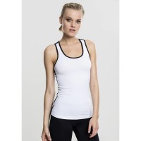 тениска,мъжки,тениски,дамски,тениски,urban,classics,crop,sleeveless,t,shirt,white,(white,black)