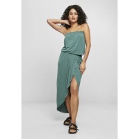 рокля,дамски,поли,и,рокли,urban,classics,bandeau,dress,green
