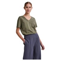 тениска,дамски,тениски,pieces,ria,short,sleeve,v,neck,t,shirt,deep,lichen,green,(green)