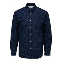 риза,с,дълъг,ръкав,мъжки,ризи,selected,slim,marcel,aop,w,long,sleeve,shirt,blue,(navy,blazer,aop)