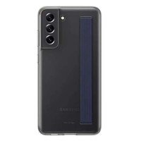 други,аксесоари,samsung,strap,s21,fe,silicone,phone,case,black,(black,clear)