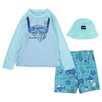 детски,екипи,детски,облекла,за,момчета,hurley,scuba,swimming,shorts,aurora,green,(green)
