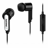 слушалки,слушалки,philips,she1405bk,10,earphones,black,(black)