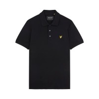 мъжки,блузи,с,яка,lyle,&,scott,plain,short,sleeve,polo,black