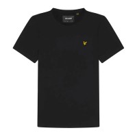 тениска,мъжки,тениски,lyle,&,scott,plain,short,sleeve,t,shirt,black