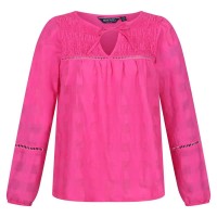 дамски,блузи,дамски,ризи,regatta,calluna,long,sleeve,blouse,pink,(pink,fusion)