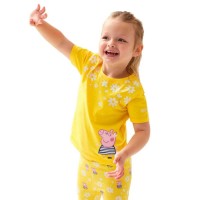 тениска,детски,тениски,regatta,peppa,short,sleeve,t,shirt,maize,yellow,(yellow)