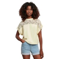 тениска,дамски,тениски,urban,classics,oversized,lace,short,sleeve,t,shirt,yellow,(soft,yellow)