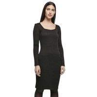 рокля,дамски,поли,и,рокли,urban,classics,long,sleeve,short,dress,black