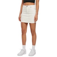 пола,дамски,поли,и,рокли,urban,classics,organic,stretch,high,waist,short,skirt,off,white,raw,(white)
