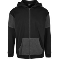 блуза,мъжки,пуловери,urban,classics,oversized,patch,full,zip,sweatshirt,black,(black,charcoal)