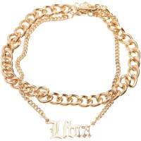 бижутерия,urban,classics,zodiac,anklet,libra,(golden)