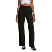панталони,дамски,панталони,urban,classics,straight,high,waist,cargo,pants,black