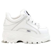 маратонки,дамски,маратонки,buffalo,calf,leather,chunky,trainers,white