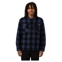риза,с,дълъг,ръкав,мъжки,ризи,dickies,sherpa,sacramento,lined,long,sleeve,shirt,navy,blue,(blue)