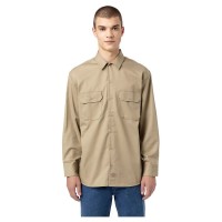 риза,с,дълъг,ръкав,мъжки,ризи,dickies,work,long,sleeve,shirt,khaki,(beige)
