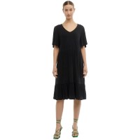 рокля,дамски,поли,и,рокли,object,janne,short,sleeve,short,dress,black,(black)