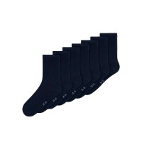 чорапи,детски,чорапи,name,it,solid,socks,7,pairs,dark,sapphire,(blue)
