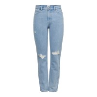 дънки,дамски,панталони,only,jagger,life,high,mom,ankle,jeans,light,blue,denim,detail,nas870,(blue)
