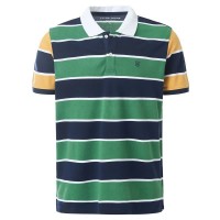 дънки,мъжки,блузи,с,яка,salsa,jeans,regular,riscas,contrast,stripes,short,sleeve,polo,blue