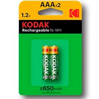 батерии,kodak,ni,mh,aaa,lr3,650mah,rechargeable,battery,2,units,green,yellow,(green)