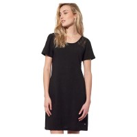 рокля,дамски,поли,и,рокли,kaporal,kpbatykw22,short,sleeve,short,dress,black