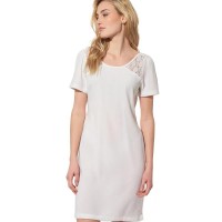 рокля,дамски,поли,и,рокли,kaporal,kpbatykw22,short,sleeve,short,dress,white,(ecru)