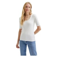 тениска,дамски,тениски,selected,anna,short,sleeve,t,shirt,white,(snow,white)