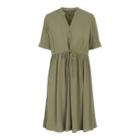рокля,дамски,поли,и,рокли,pieces,otena,short,sleeve,dress,deep,lichen,green,(green)