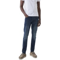 дънки,мъжки,панталони,salsa,jeans,s,resist,skinny,jogger,regular,waist,jeans,blue