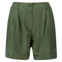 къси,панталони,дамски,панталони,superdry,studios,cupro,shorts,thyme,(brown)