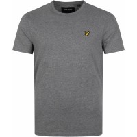 тениска,мъжки,тениски,lyle,&,scott,plain,short,sleeve,t,shirt,grey,(gray)
