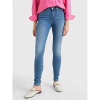 дънки,дамски,панталони,tommy,hilfiger,flex,como,skinny,faded,jeans,blue,(izzy)